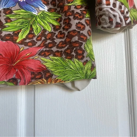 Women’s Vintage Safari Linen Blend Blazer - Picture 8 of 9